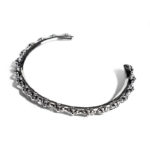 Chrome Hearts Plus Hoop Bangle - Image 3