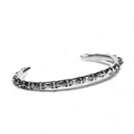 Chrome Hearts Plus Hoop Bangle - Image 4