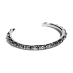 Chrome Hearts Plus Hoop Bangle - Image 7