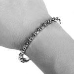 Chrome Hearts Plus Hoop Bangle - Image 8