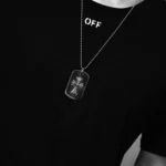 Chrome Hearts Tiny Cross Cutout Dog Tag Pendant - Image 7
