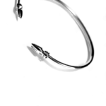 Chrome Hearts Skinny Spike Cuff Bracelet - Image 6