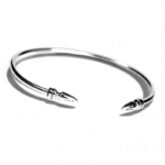 Chrome Hearts Skinny Spike Cuff Bracelet - Image 8