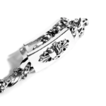 Chrome Hearts Double ID Fancy Link Bracelet - Image 5