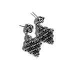 Chrome Hearts Plus Chain Mail Small Earring