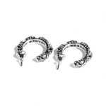 Chrome Hearts Cross Hoop Earring - Image 4