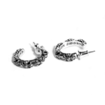 Chrome Hearts Cross Hoop Earring - Image 6
