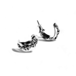 Chrome Hearts Plus Wide Hoop Earring - Image 3