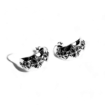 Chrome Hearts Plus Wide Hoop Earring - Image 5