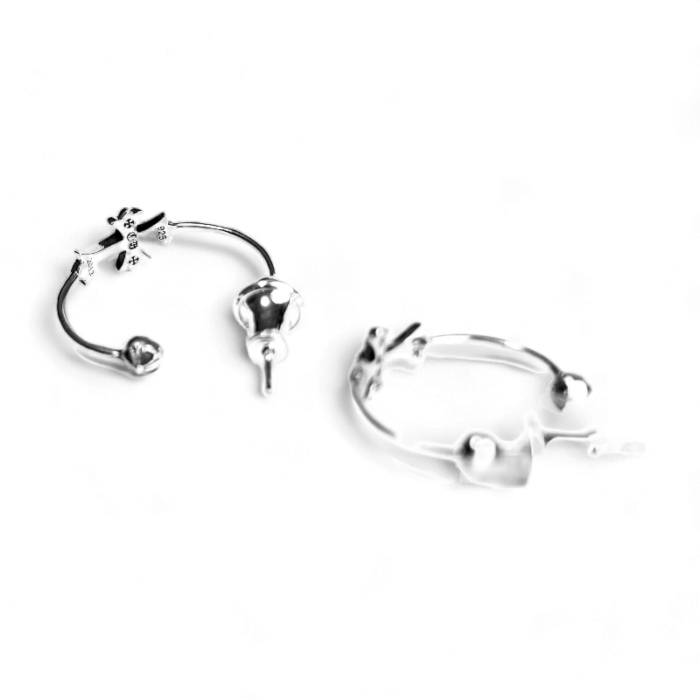 Chrome Hearts Skinny Bangle Babyfat Earring - Image 6