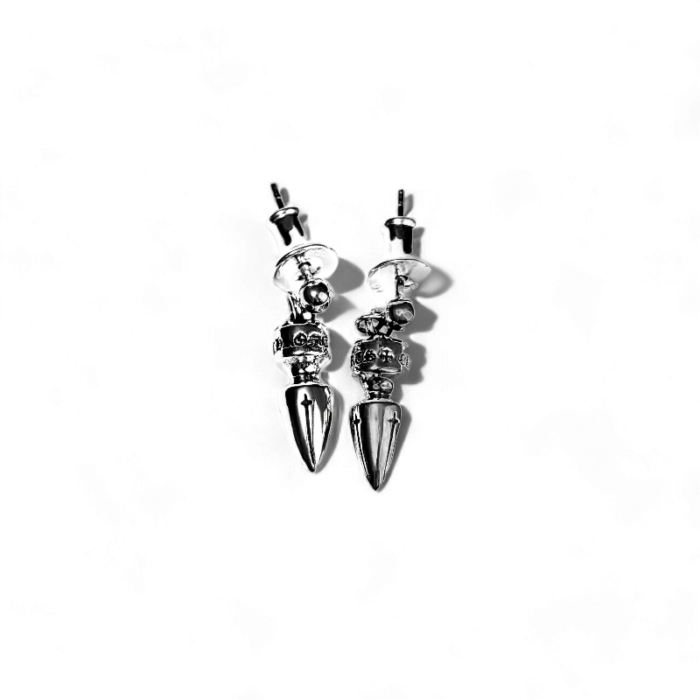 Chrome Hearts Spike Drop Earring - Image 1