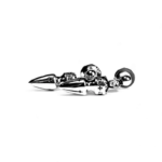 Chrome Hearts Spike Drop Earring - Image 4