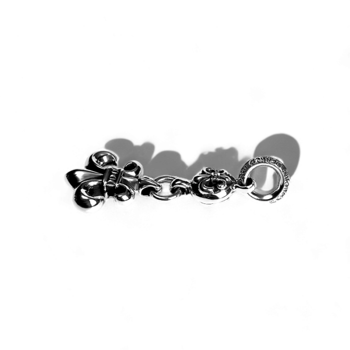 Chrome Hearts Large BS Fleur One Ball Charm Pendant - Image 3