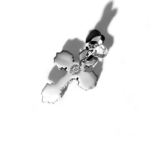 Chrome Hearts Filigree Cross Charm Pendant - Image 5