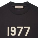 Fear of God Essentials 1977 T-Shirt 'Black' - Image 2