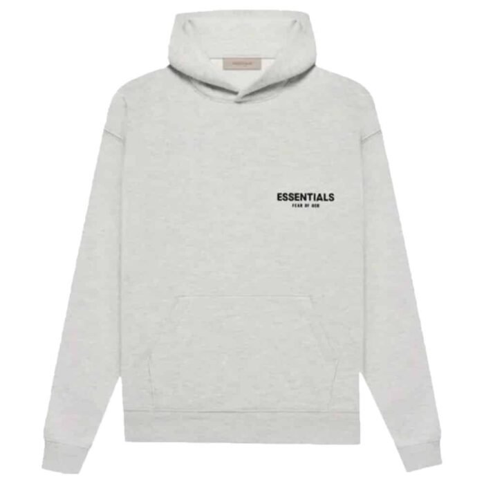 Fear of God Essentials Hoodie 'Light Gray' - Image 1