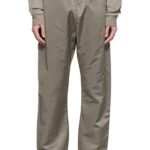 Essentials Taupe Nylon Lounge Pants