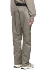 Essentials Taupe Nylon Lounge Pants - Image 3