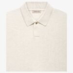 Fleece Polo Jersey 'Light-Oatmeal' - Image 3