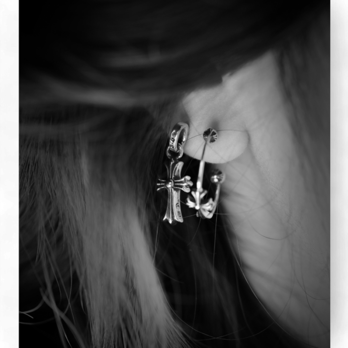 Chrome Hearts Skinny Bangle Babyfat Earring - Image 7