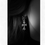 Chrome Hearts Spike Drop Earring - Image 6