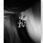 Chrome Hearts Skinny Bangle Babyfat Earring - Image 8