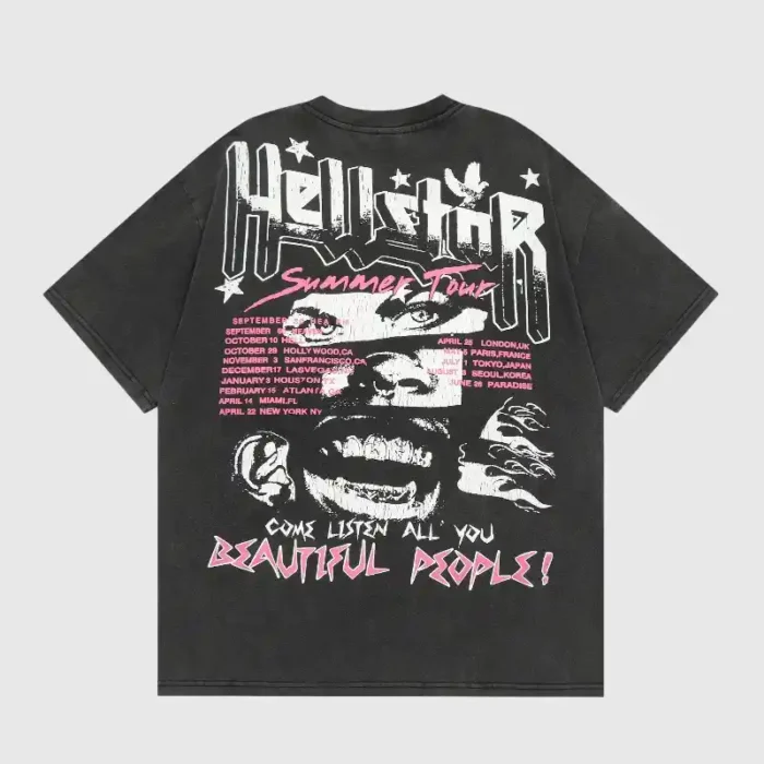 Hellstar Beautiful People T- Shirt - Image 2