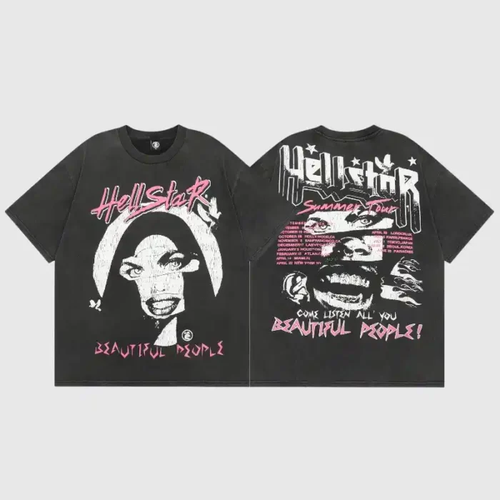 Hellstar Beautiful People T- Shirt - Image 10