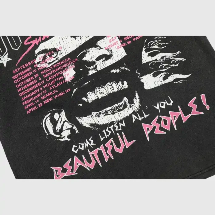 Hellstar Beautiful People T- Shirt - Image 9