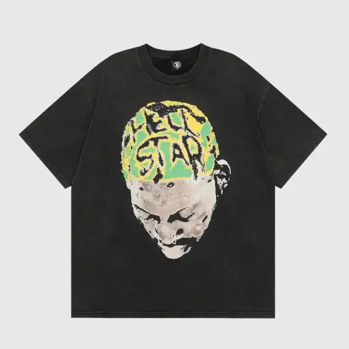 Hellstar Dennis Rodman T- Shirt 'Black' - Image 1