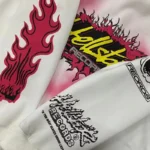 Hellstar Records Hoodie 'White' - Image 5