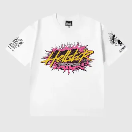 Hellstar Records T-Shirt 'White'