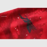 Hellstar Sports Tie-Dye Skull Hoodie 'Red' - Image 4