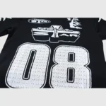 Hellstar Studios 08 Graphic Long Sleeve Shirt 'Black' - Image 8