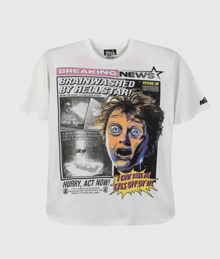 Hellstar Must be Stopped T-Shirt White