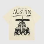 Hellstar x Post Malone Austin Tee 'Cream' - Image 2