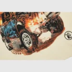 Hellstar x Post Malone Austin Tee 'Cream' - Image 6