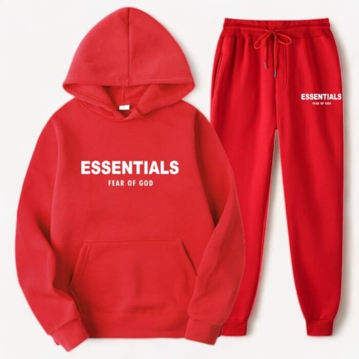 Fear Of God Essential Hooded Tracksuit - Image 1