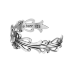 Chrome Hearts Double Floral Cross Bracelet - Image 2