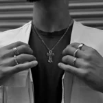 Chrome Hearts Small Double Cross Pendant - Image 2