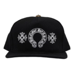 Chrome Hearts Horseshoe Denim Baseball Hat