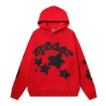 Sp5der Beluga Hoodie 'Red'
