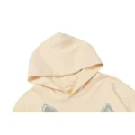 Sp5der Cropped Hoodie 'Cream' - Image 5