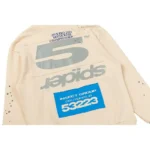 Sp5der Cropped Hoodie 'Cream' - Image 6