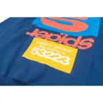 Sp5der Cropped Hoodie 'Navy-Blue' - Image 9