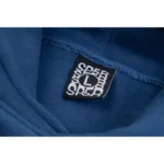 Sp5der Cropped Hoodie 'Navy-Blue' - Image 7