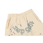 Sp5der Cropped Sweatpant 'Cream' - Image 3