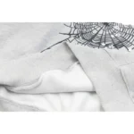 Sp5der I Heart SP5 Souvenir Hoodie 'Gray' - Image 4