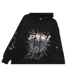 Sp5der P*NK Hoodie 'Black' - Image 4