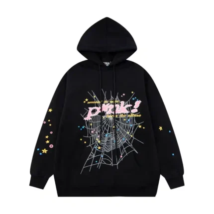 Sp5der P*NK Hoodie 'Black'